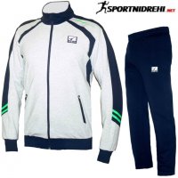 Мъжки спортен екип REDICS, тъмносин със сиво, памук и ликра, снимка 1 - Спортни дрехи, екипи - 31515780