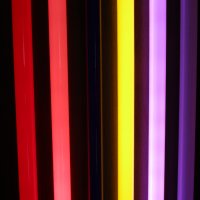 Разпродажба на Цветни луминисцентни пури - 36W, снимка 1 - Лампи за таван - 29573815