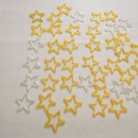 Звездички от пластмаса, снимка 1 - Други - 37544580