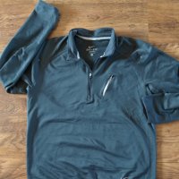  Nike Men's Dri-Fit 1/4 Zip Running Shirt - страхотна мъжка блуза, снимка 4 - Спортни дрехи, екипи - 34519004