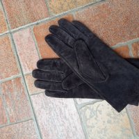 Дамски ръкавици естествен велур, снимка 6 - Шапки - 23746865