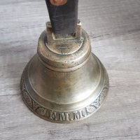 Стара бронзова камбана mora, снимка 3 - Колекции - 30558439