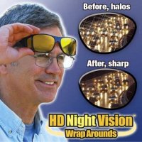 HD Vision & NightVision - 2 чифта очила за перфектна видимост на пътя!, снимка 3 - Аксесоари и консумативи - 30067318