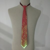 Вратовръзка LED USB светеща - червен цвят, снимка 5 - Други - 30204213