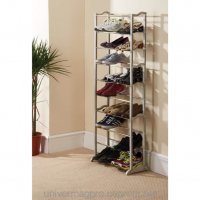 ОЛЕКОТЕН ПОДВИЖЕН СТЕЛАЖ ЗА 30 ЧИФТА ОБУВКИ SHOE RACK - код SHOE RACK, снимка 2 - Етажерки - 34283240