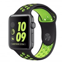 Спортна силиконова каишка Apple Watch 49mm 45mm 44mm 42mm 41mm 40mm 38mm, снимка 3 - Аксесоари за Apple - 35801456