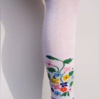 3/4 чорапи с фолклорни мотиви 109, снимка 3 - Дамски чорапи - 42893614