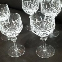 Френски  кристални чаши, снимка 4 - Чаши - 38597100