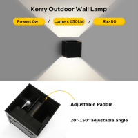 LED външна лампа - Up & Down, снимка 3 - Лампи за стена - 44524811