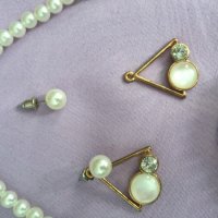 Перли и елегантност, снимка 4 - Бижутерийни комплекти - 37620418
