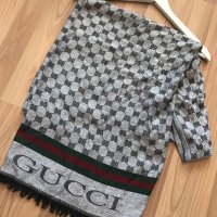 Висок клас маркови дамски и мъжки шал Gucci и Louis Vuitton, снимка 5 - Шалове - 37943013