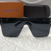 -25 % разпродажба Louis Vuitton 2023 висок клас мъжки слънчеви очила маска, снимка 3 - Слънчеви и диоптрични очила - 38978671