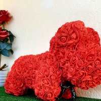 Подарък Куче с розички