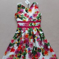 ALANDER флорална рокличка , снимка 2 - Рокли - 33861284