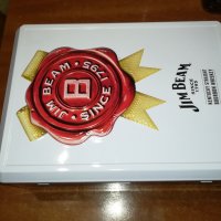 JIM BEAM-МЕТАЛНА КУТИЯ 3011210856, снимка 5 - Колекции - 34973564