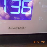 SilverCrest srwk 800 a1 - радиочасовник с 2 аларми и зарядно за телефон, снимка 2 - Други - 38208796