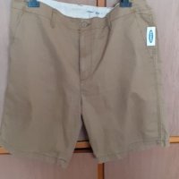 Мъжки летни  къси  панталони  бежови , снимка 1 - Панталони - 37160196