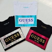   GUESS дамски тениски 2021, снимка 2 - Тениски - 29726422