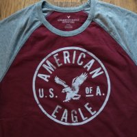 American Eagle - страхотна мъжка тениска , снимка 8 - Тениски - 40792075