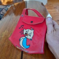 Стара детска чанта, снимка 4 - Антикварни и старинни предмети - 31987938