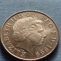 Възпоменателна монета 5 паунда 1999г. Даяна принцеса на Уелс 40420, снимка 5 - Нумизматика и бонистика - 42711955