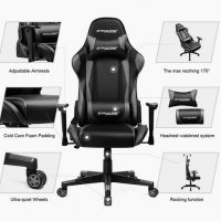 ПРОМОЦИЯ GTPlayer- GT002 Gaming Chair / Геймърски стол, снимка 6 - Столове - 31071612