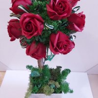 Сапунени рози-дърво и скандинавски мъх , снимка 1 - Други - 39481359