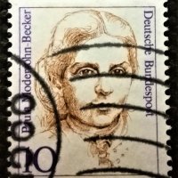 Германия, 1988 г. - марка-серия, "Личности", "Художници", 1*1, снимка 1 - Филателия - 31217286