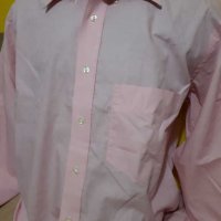 Мъжка розова риза ,,Giorgio" р-р 40, снимка 4 - Ризи - 35178727