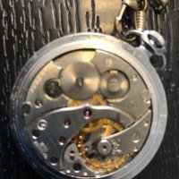 Джобен старинен часовник МЪЛНИЯ , снимка 5 - Джобни - 42145370