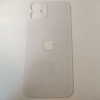 Заден капак, панел стъкло за iPhone 12 / Бял, снимка 1 - Резервни части за телефони - 37759607