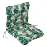 Декоративна външна възглавница за стол с палми, 100х50см, снимка 1 - Възглавници - 36590574