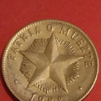 Стара монета 1 песо 1988г. Република Куба перфектно състояние за КОЛЕКЦИОНЕРИ 32051, снимка 4 - Нумизматика и бонистика - 44287742
