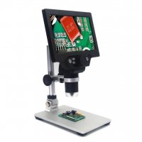 Дигитален микроскоп MUSTOOL G 1200X/HDR/1080FHD/12MP/LED/3000 mAh/ алуминиев статив, снимка 2 - Ремонт на телефони - 31391472