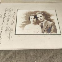 Продавам стара снимка Сийка и Иван Самарджииеви Истанбул 1928, снимка 2 - Други ценни предмети - 36845914