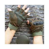 4053 Тактически ръкавици без пръсти с вграден протектор, снимка 2 - Ръкавици - 42155975