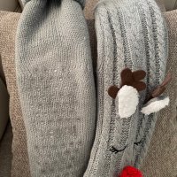 Дамски топли терлици, снимка 2 - Дамски чорапи - 36682463