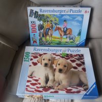 Оригинални пъзели 2 броя Ravensburger puzzle, снимка 1 - Пъзели - 31616823