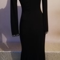 Черна дълга официална рокля Sarah Connor р-р S/М , снимка 10 - Рокли - 37026127
