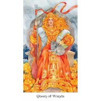 карти таро USG GOLDEN WHEEL нови​ Вдъхновено от магията и мъдростта на руските приказки, снимка 6 - Шах и табла - 37255316
