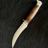 Немски ловен нож Linder Solingen (skiner) , снимка 3 - Ножове - 39173441