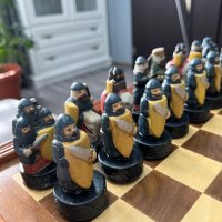 Уникален порцеланов шах, снимка 10 - Шах и табла - 42279526
