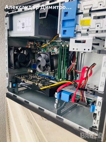 Геймърски Intel I5 2400,RX 560 4GB,8GB RAM,128 SSD+500 HDD , снимка 1