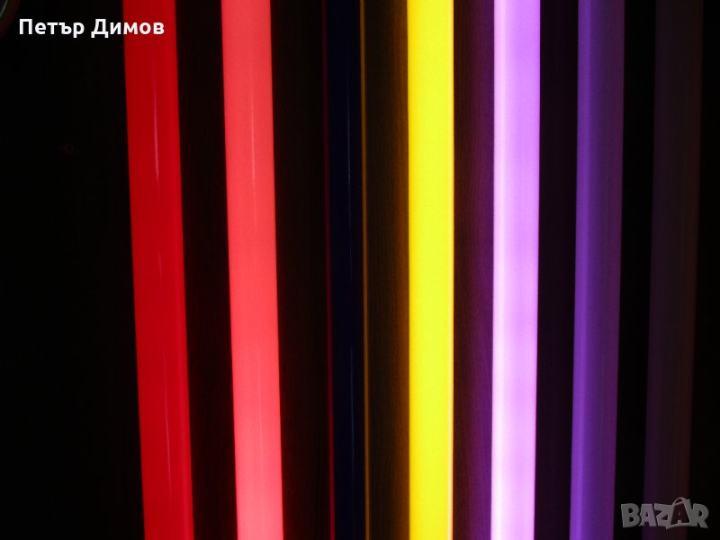 Разпродажба на Цветни луминисцентни пури - 36W, снимка 1