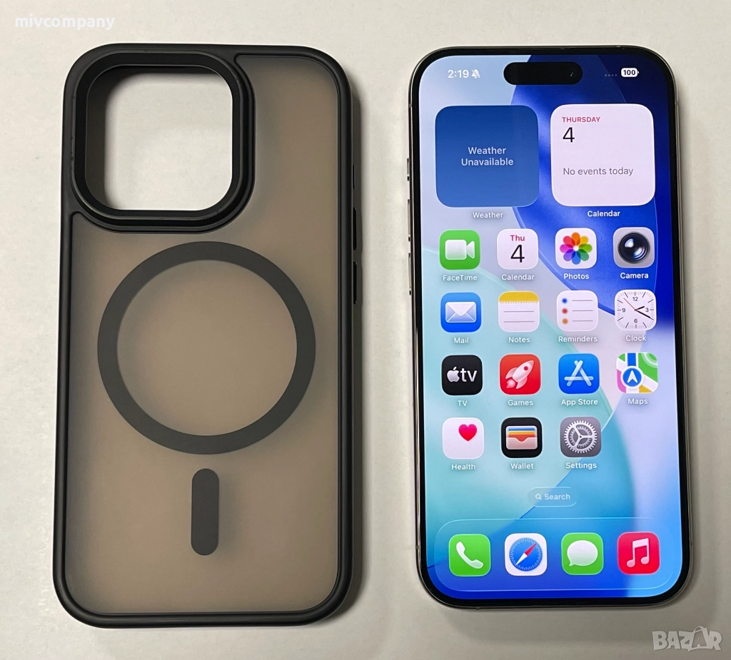 Iphone 15 Pro 128GB battery health 86%, снимка 1