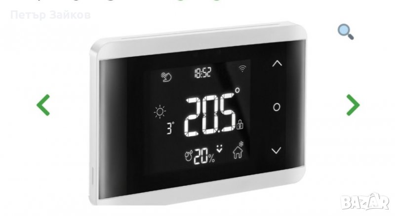 хронотермостат с вграден сензорен екран, снимка 1