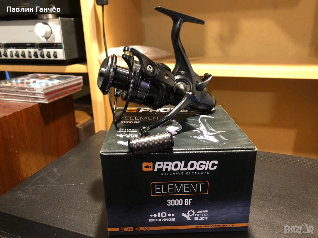 Риболовна макара PROLOGIC ELEMENT 3000BF Байтрънър, снимка 1