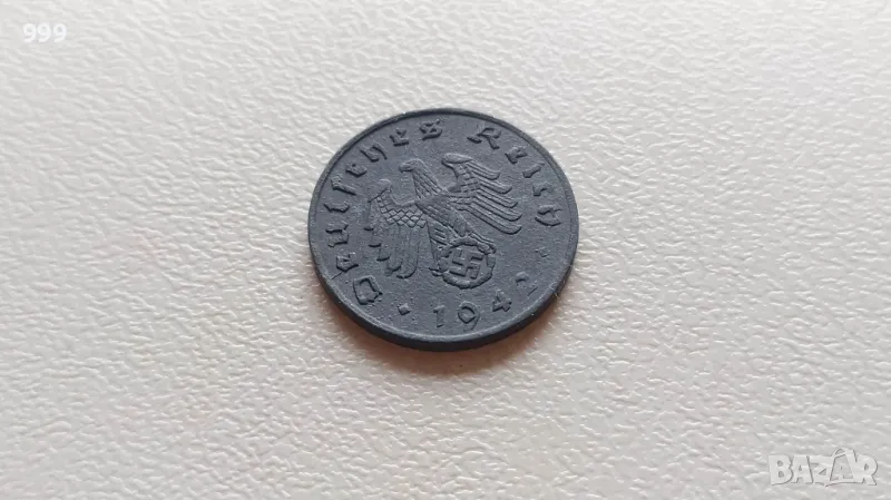 1 райхспфениг 1942 J Германия - Трети Райх - №2, снимка 1