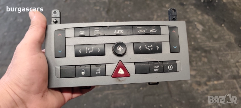 Панел управление на климатроник 96 573 322 Peugeot 407 - 50лв, снимка 1