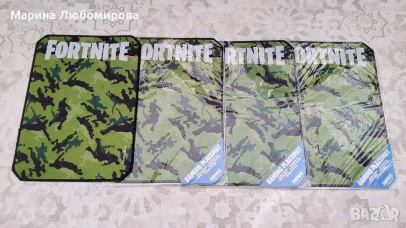Геймърска подложка за мишка Fortnite, снимка 1